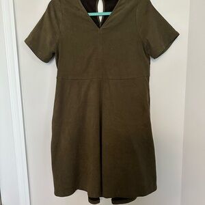 Altar'd State Olive Green Dress